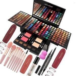 Full makeup kit list with price in Nigeria 2025 7 190 colors makeup set kit list 110,000 naira