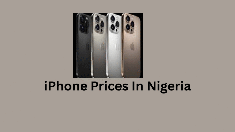 iPhone Prices In Nigeria